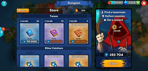 Talents » Hustle Castle Site.
